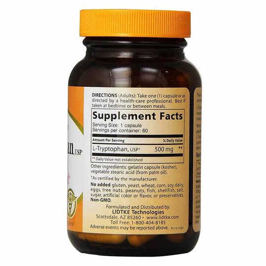 L-Tryptophan 500 Mg, LDK